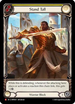 Stand Tall (Extended Art) (MPW037) - Mastery Pack Warrior Rainbow Foil-1