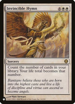 Invincible Hymn (LIST-014) - The List Reprints-1