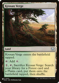 Krosan Verge (MOC) (LIST-412) - The List Reprints-1
