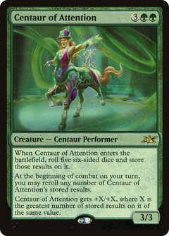 Centaur of Attention (Galaxy Foil) [Unfinity]-1