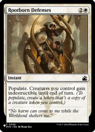 Rootborn Defenses (RVR) (LIST-026) - The List Reprints-1
