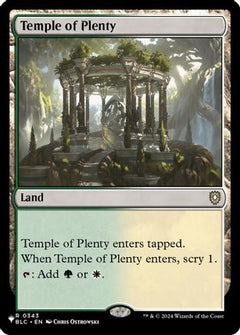 Temple of Plenty (LIST-343) - The List Reprints-1