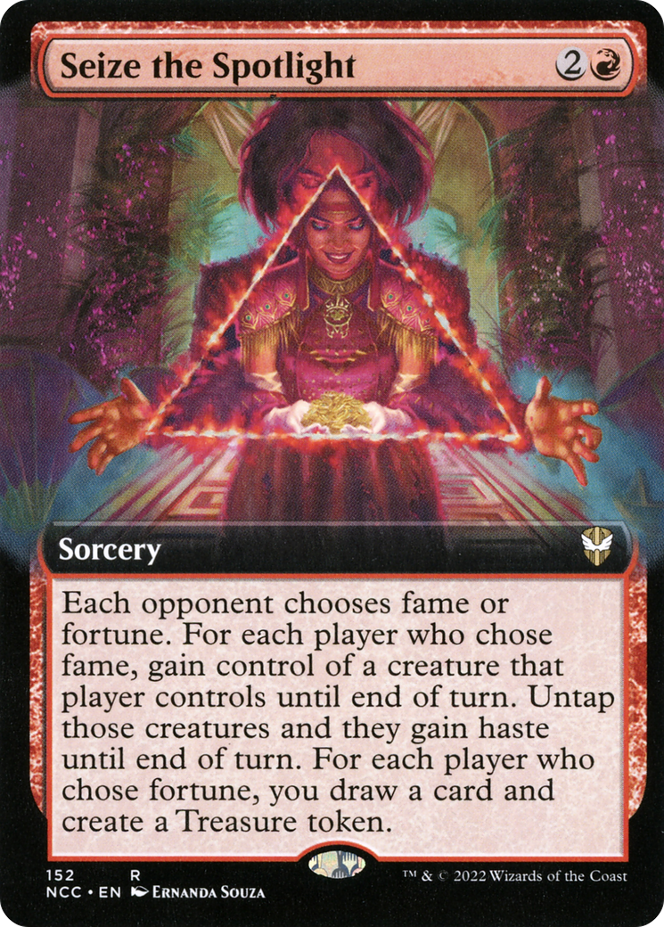 Seize the Spotlight (Extended Art) [Streets of New Capenna Commander]-1