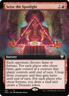Seize the Spotlight (Extended Art) [Streets of New Capenna Commander]-1