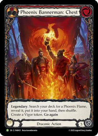 Phoenix Bannerman: Chest - FAB431 (FAB431) - Flesh and Blood: Promo Cards Cold Foil-1