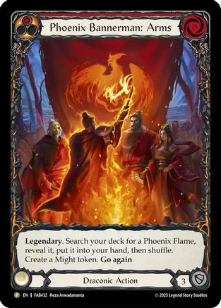 Phoenix Bannerman: Arms - FAB432 (FAB432) - Flesh and Blood: Promo Cards Cold Foil-1
