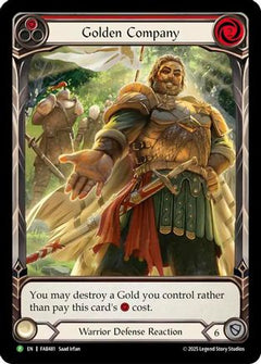 Golden Company (Red) - FAB481 (FAB481) - Flesh and Blood: Promo Cards Rainbow Foil-1