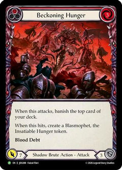 Beckoning Hunger - JDG088 (JDG088) - Flesh and Blood: Promo Cards Cold Foil-1