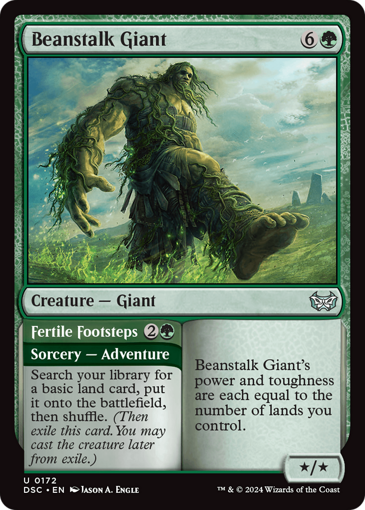 Beanstalk Giant [Duskmourn: House of Horror Commander]-1
