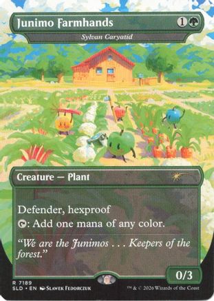 Junimo Farmhands - Sylvan Caryatid (SLD-7189) - Secret Lair Drop Series-1