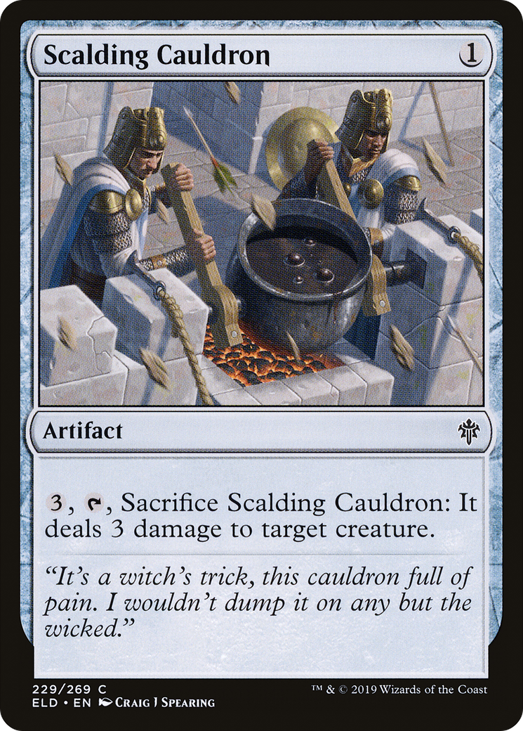 Scalding Cauldron [Throne of Eldraine]-1