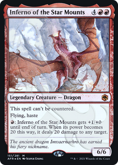 Inferno of the Star Mounts (Ampersand Promo) [Dungeons & Dragons: Adventures in the Forgotten Realms Promos]-1