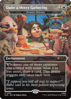 Quite a Merry Gathering - Tocasia's Welcome (SLD-2553) - Secret Lair Drop Series Foil-1