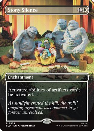 Stony Silence (SLD-2554) - Secret Lair Drop Series Foil-1