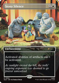 Stony Silence (SLD-2554) - Secret Lair Drop Series Foil-1