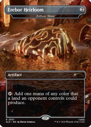 Erebor Heirloom - Fellwar Stone (SLD-2557) - Secret Lair Drop Series Foil-1