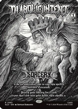 Diabolic Intent (SLD-2563) - Secret Lair Drop Series Foil-1