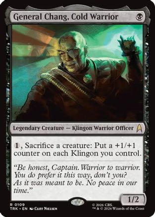 General Chang, Cold Warrior (TRK-109) - Star Trek-1