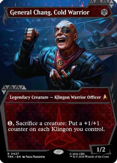 General Chang, Cold Warrior (Showcase) (0427) (TRK-427) - Star Trek Foil-1