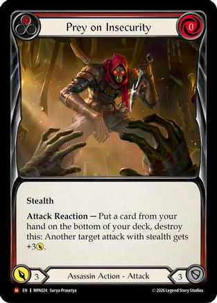 Prey on Insecurity (MPA024) - Mastery Pack Assassin-1