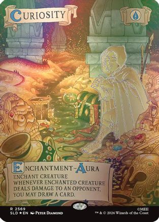Curiosity (2569) (Out Of Sight Foil) (SLD-2569) - Secret Lair Drop Series Foil-1
