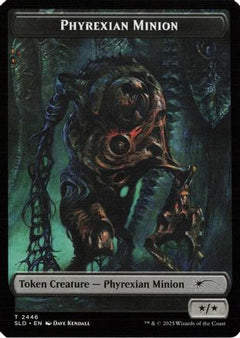 Phyrexian Minion (SLD) // Angel (LCI) Double-sided Token (SLD-2446 // 2) - Secret Lair Drop Series-1