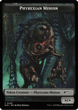Phyrexian Minion (SLD) // Angel (LCI) Double-sided Token (SLD-2446 // 2) - Secret Lair Drop Series-1
