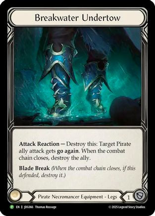 Breakwater Undertow - JDG066 (JDG066) - Flesh and Blood: Promo Cards Cold Foil-1