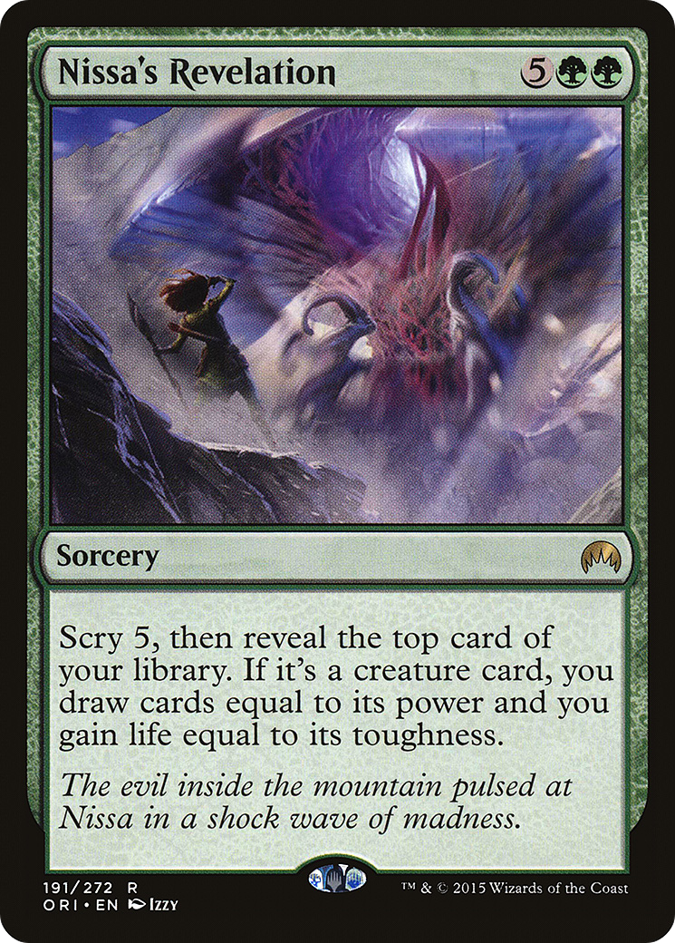 Nissa's Revelation [Magic Origins]-1