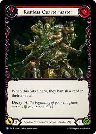 Restless Quartermaster (IAR065) - Usurp the Shadow Throne-1