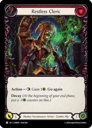 Restless Cleric (IAR084) - Usurp the Shadow Throne-1