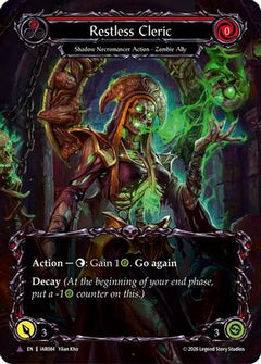 Restless Cleric (Marvel) (IAR084) - Usurp the Shadow Throne Cold Foil-1