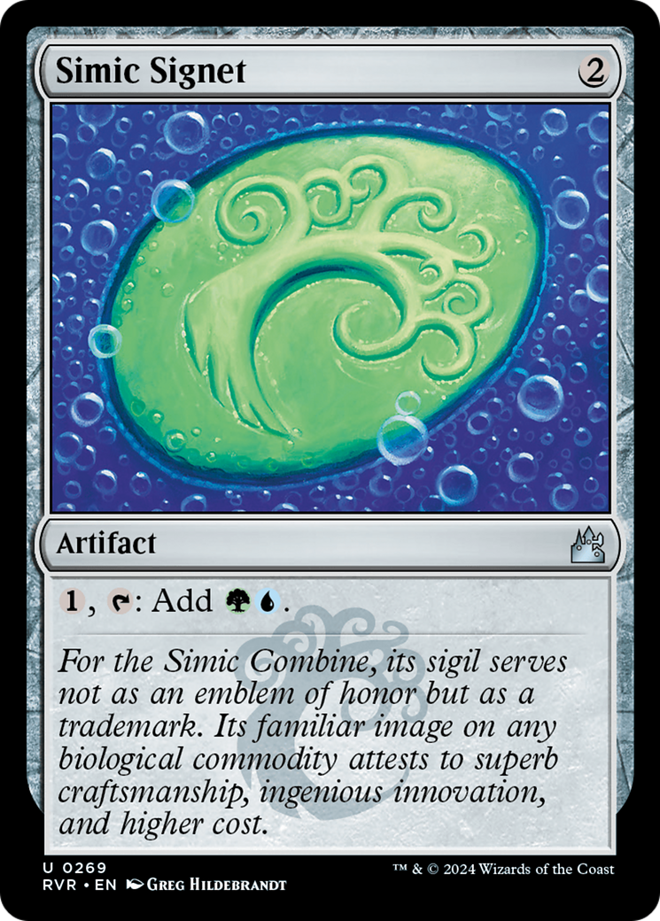 Simic Signet [Ravnica Remastered]-1