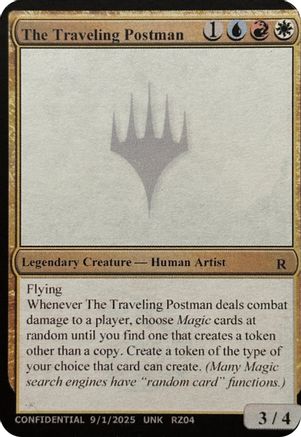 The Traveling Postman (UNK-) - Un-Known Event Playtest Cards-1