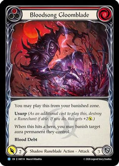 Bloodsong Gloomblade (IAR114) - Usurp the Shadow Throne-1
