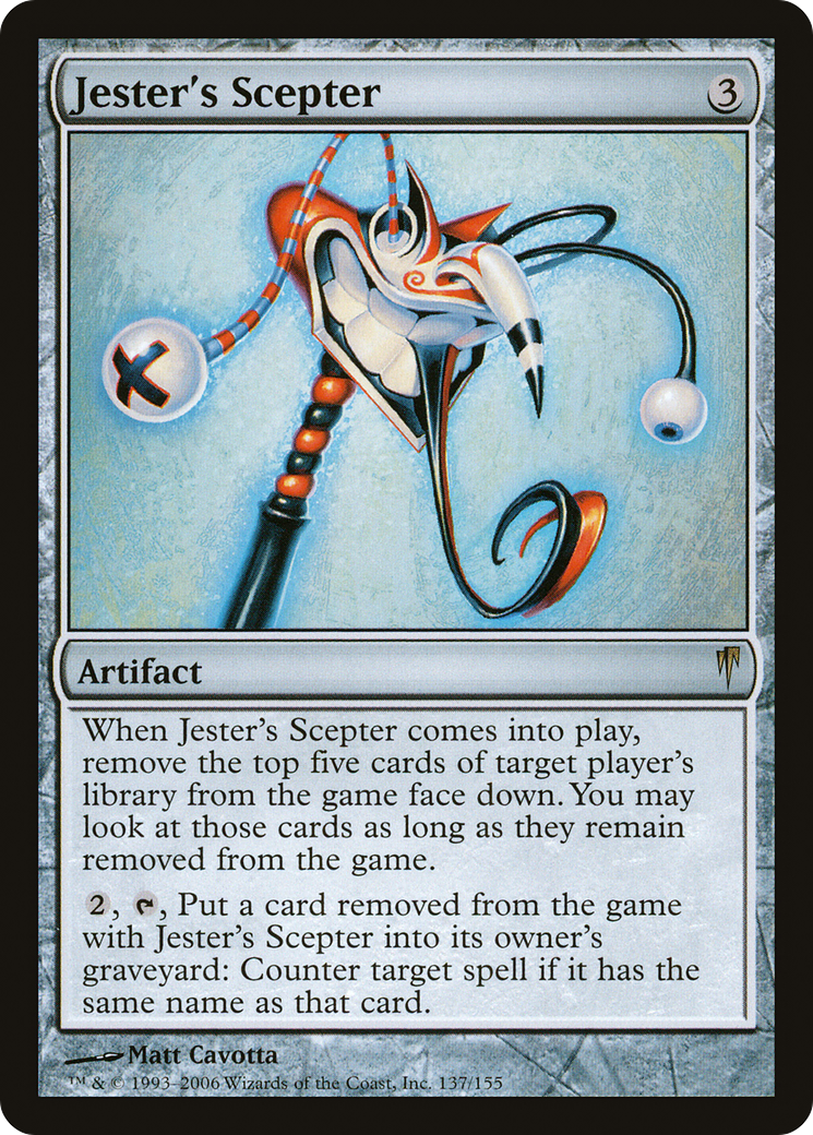 Jester's Scepter [Coldsnap]-1