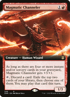 Magmatic Channeler (Extended Art) [Zendikar Rising]-1