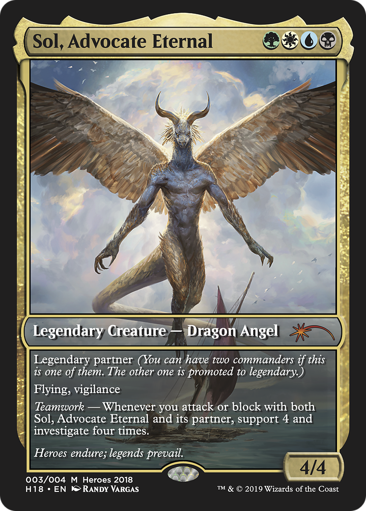Sol, Advocate Eternal [Heroes of the Realm 2018]-1
