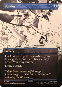 Ponder (7119) (SLD-7119) - Secret Lair Drop Series-1