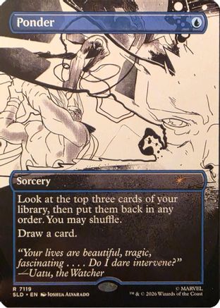 Ponder (7119) (SLD-7119) - Secret Lair Drop Series-1