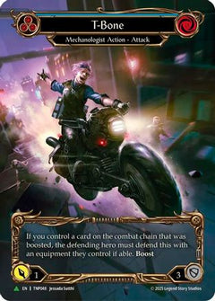 T-Bone (Blue) (Marvel) - TNP048 (TNP048) - Flesh and Blood: Promo Cards Cold Foil-1