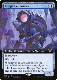 Kappa Cannoneer (Extended Art) [Kamigawa: Neon Dynasty Commander]-1