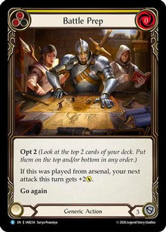 Battle Prep (Yellow) (IAR234) - Usurp the Shadow Throne-1