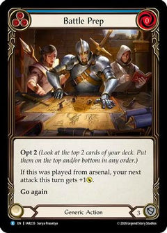 Battle Prep (Blue) (IAR235) - Usurp the Shadow Throne-1