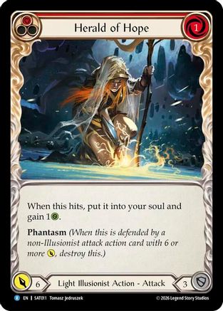 Herald of Hope (Red) (SAT011) - Silver Age: Usurp the Shadow Throne-1