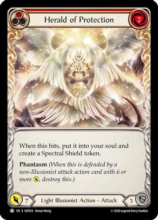 Herald of Protection (Red) (SAT012) - Silver Age: Usurp the Shadow Throne-1