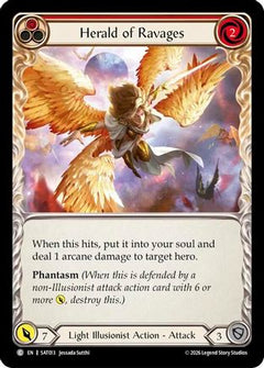Herald of Ravages (Red) (SAT013) - Silver Age: Usurp the Shadow Throne-1