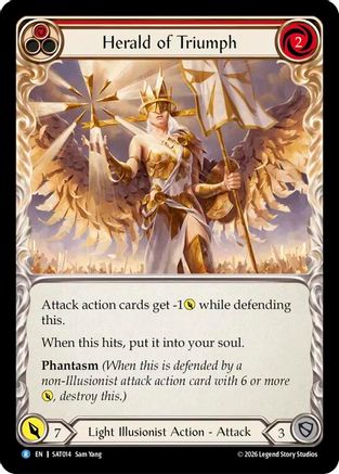 Herald of Triumph (Red) (SAT014) - Silver Age: Usurp the Shadow Throne-1