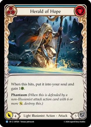 Herald of Hope (Blue) (SAT024) - Silver Age: Usurp the Shadow Throne-1