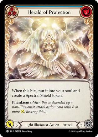 Herald of Protection (Blue) (SAT025) - Silver Age: Usurp the Shadow Throne-1